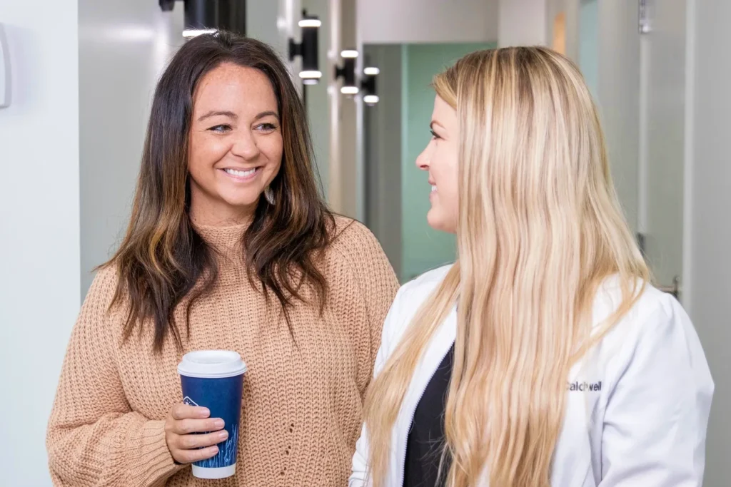 happy patient at Jolly & Morton Advanced Dentistry | teeth cleaning Brentwood, TN